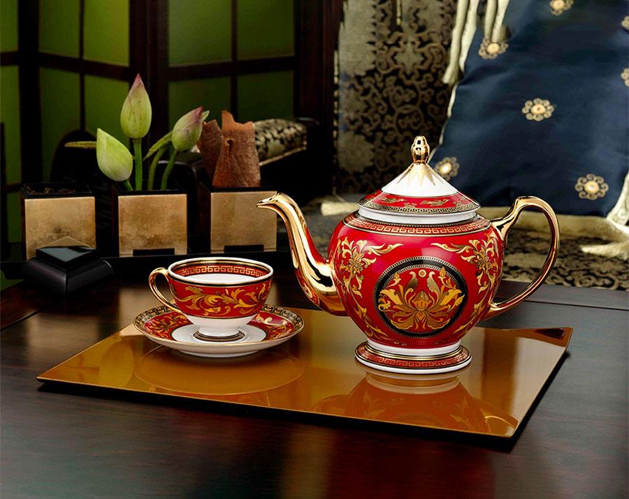 Bộ trà 0.8 L - Hoàng Cung - Quốc Sắc